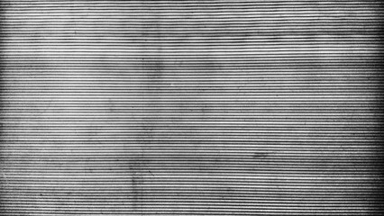 Obraz premium Grunge black and white horizontal lined texture with weathered vintage effect