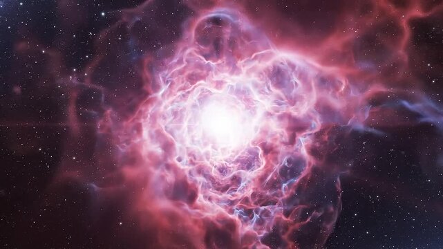 Microscopic Slow Motion Simulation of Hydrogen Gas Cloud Formation