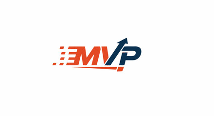 Obraz premium Most Valuable Player award logo design.