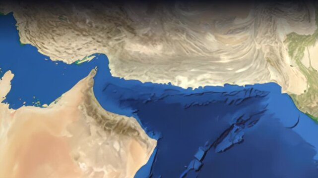 Animated Flight Path Map from Doha Qatar to Paris France