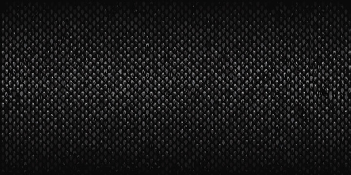 A seamless dark textured background resembling reptile scales or netting