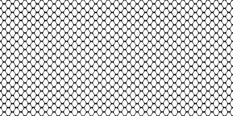 Close up of a black netting pattern against a white background © Sudhakar