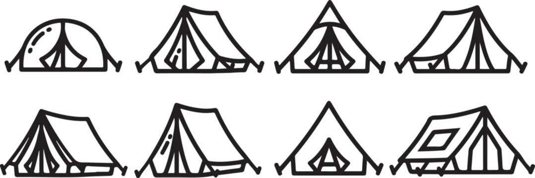 Sequential geometric shapes progressing from simple to complex patterns Vector