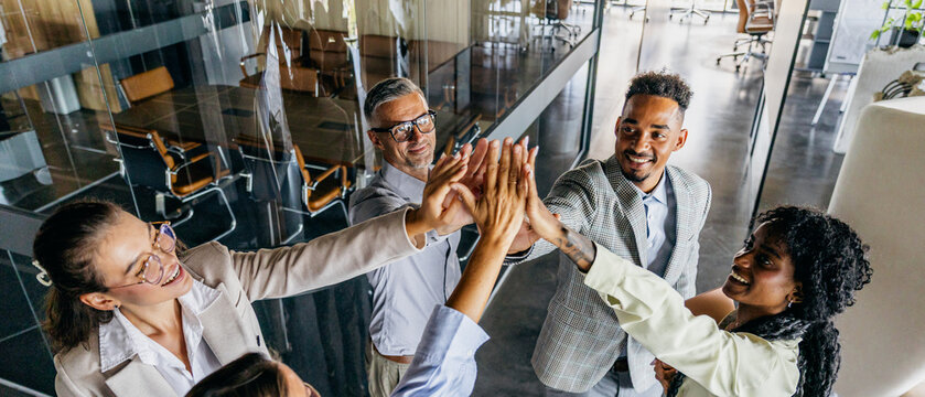 Executive team rejoices over successful strategic alliance and agreement