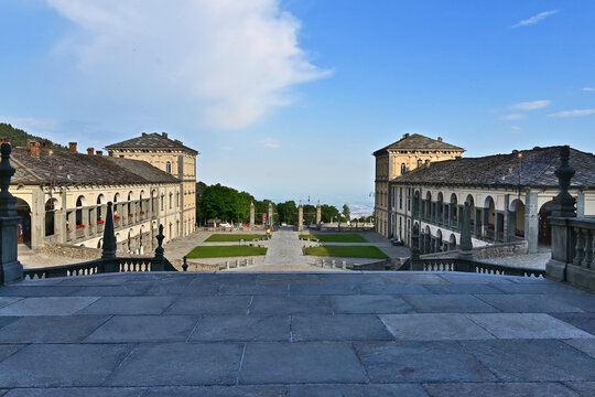 Biella, Il Santuario di Oropa, Piemonte, Italia