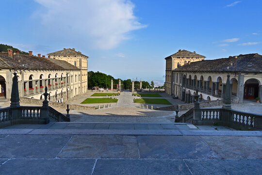 Biella, Il Santuario di Oropa, Piemonte, Italia