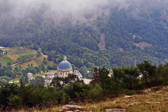 Biella, Il Santuario di Oropa, Piemonte, Italia