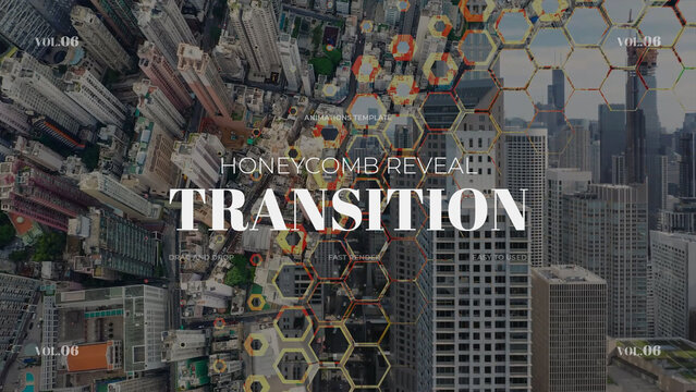 Honeycomb Reveal Transition / Horizontal / Part 06