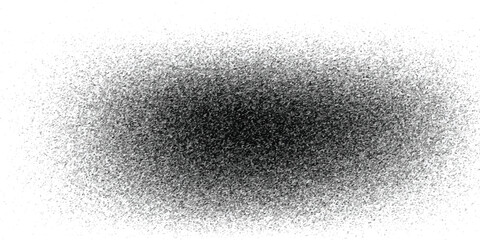 Obraz premium Noise grain background, pointillism dots gradient or dotwork pattern, vector stipple effect. Grain noise halftone or grainy texture or dotwork grain noise