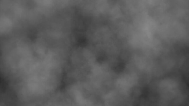 A dark cloudy texture with soft, smoky gradients and subtle movement. The moody gray tones and diffused pattern create an atmospheric background ideal for cinematic visuals, overlays, and dramatic des