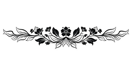 A close-up of a black and white butterfly on a branch © Mohammad