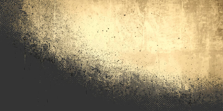 Vintage brown textured wall with an old dirty paper pattern and aged rusty metal surface providing a blank abstract grunge background for design