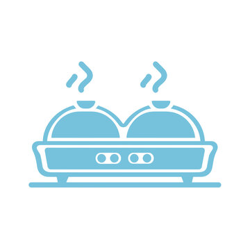 Modern Buffet Food Warmer Tray Icon