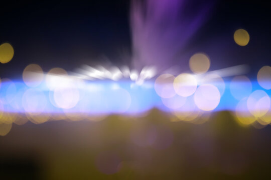 Abstract background. Bokeh and lights on a smooth blue and red background. Technology Blue gradient  defocused abstract photo smooth background