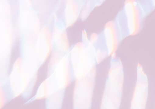 キラキラとプリズムの輝く背景