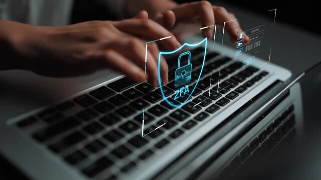 Two-factor authentication strengthens login system security. Adds protection, two-factor authentication increases privacy, and two-factor authentication prevents access breaches. Marrow