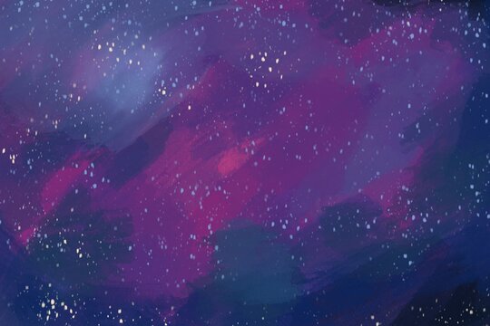 abstract space background with stars
