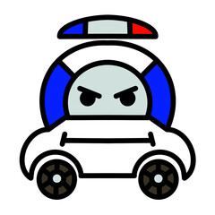 경찰차 © orangebagel