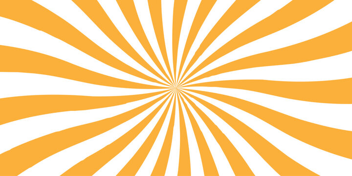 Minimal gradient sunrise radiate striped wave geometric circus light Colorful sun rays sunburst pattern background. Sunburst background vector illustration pattern beam rays.