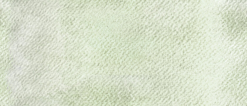 Light green watercolor paper texture background. Hand painted organic surface with soft grain for design, packaging, branding, stationery and natural artistic backdrop for branding, packaging projects