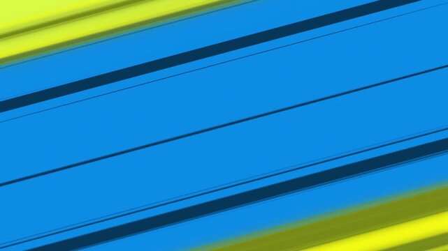 Speedline yellow and blue colors, cartoon background with stripes in motion, anime and manga, anime background
