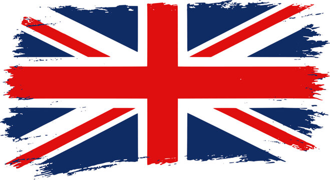 Distressed UK Flag Vintage Union Jack Design