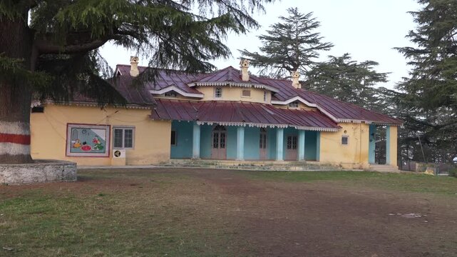 British Colonial Circuit House Guest House in Almora Uttarakhand India Heritage Architecture Exterior