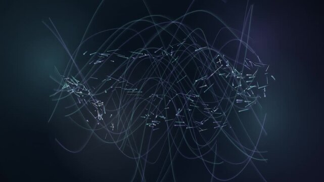 Chaotic Orbit Interference Background 1440p 60fps