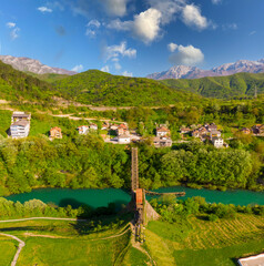 Naklejka premium It is a city and municipality in the center of Bosnia and Herzegovina that bears the same name.