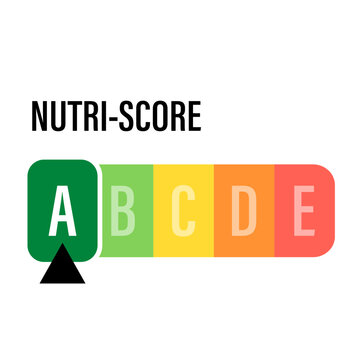 nutri score label A rating food icon