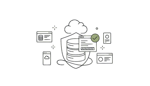Cloud Server Database Storage System.