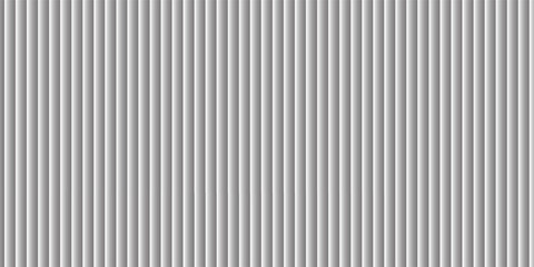 Naklejka premium Narrow black-white vertical lines. Symmetric geometric ornament. Striped seamless pattern, abstract wallpaper. Digital paper for textile print, page fill. Vector