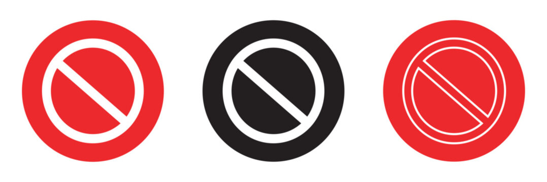Red Cancel Symbol