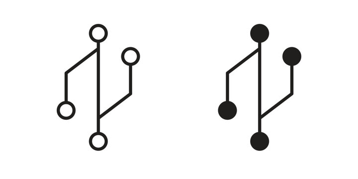 Version control icon. modern vector symbols set