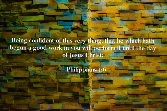 Philippians 1 6