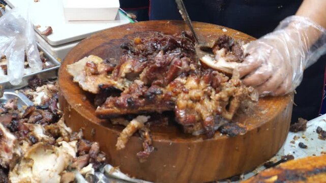 Roasted suckling pig