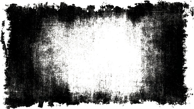Grunge texture with black border and white center  distressed effect abstract background