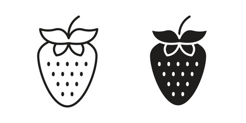 Fototapeta premium Strawberry icon