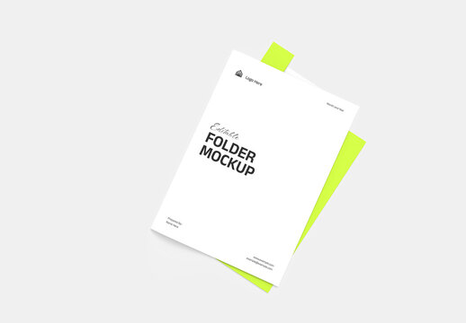 Presentation Folder Mockup