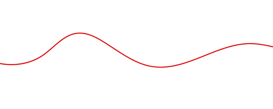 abstract red line
