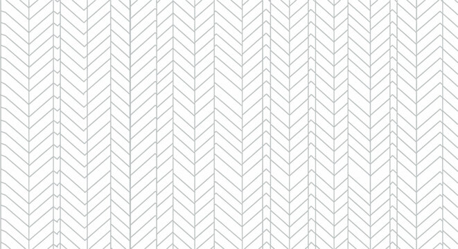 Gray chevron pattern on white background.