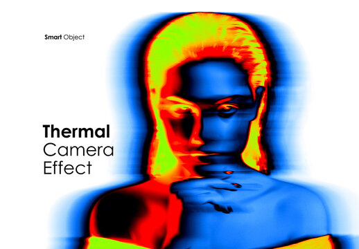 Thermal Camera Photo Effect