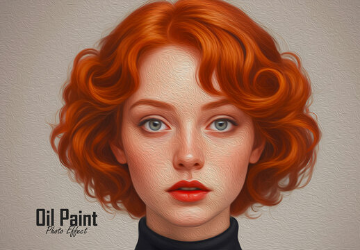 Oil Paint Photo Effect