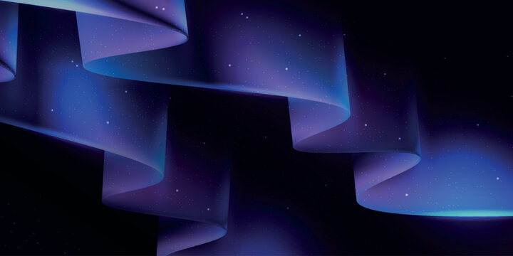 The fluttering lights of the aurora danced across the star-studded night sky.
