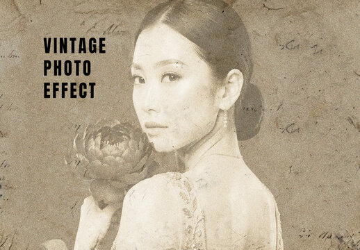 Vintage photo Effect