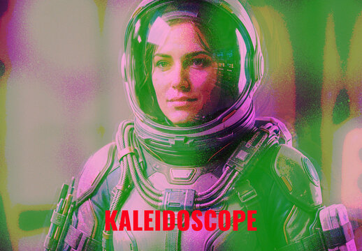 Kaleidoscope Photo Effect