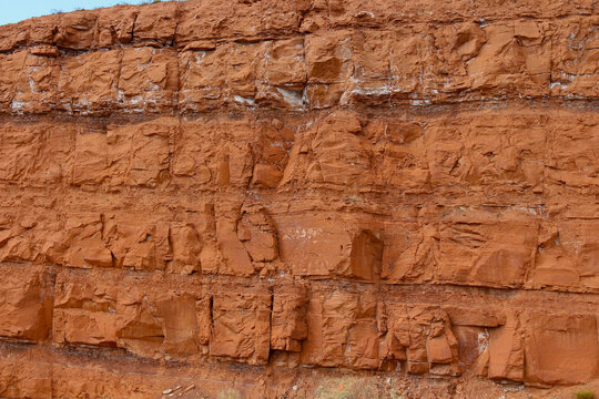 Chugwater formation from the Triassic Period, 185-225 million years  old