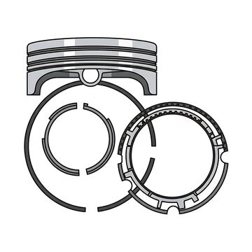 Piston engine parts mechanical components.