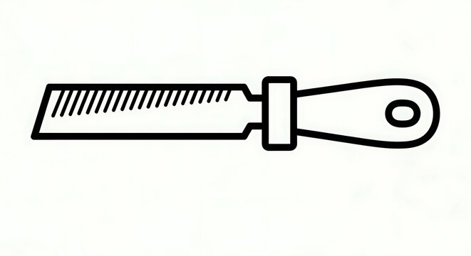 Drawing of a utility knife.