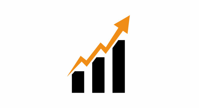 Growing Business Graph Chart.